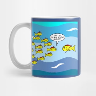 School of Fish and Graduation Mug